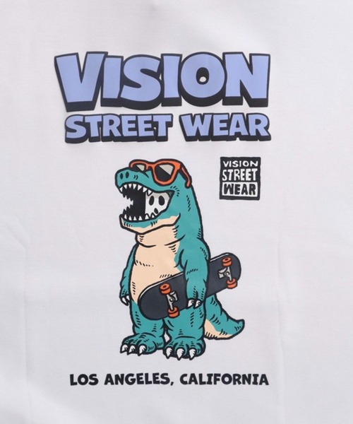 VISION STREET WEAR(ヴィジョンストリートウェア)の「Dinosaur ghost hoodie / ゴースト配色フーディー(パーカー・メンズ・ダークグリーン/ブラック/ホワイト・MEDIUM/X-LARGE/LARGE)」の21枚目の写真