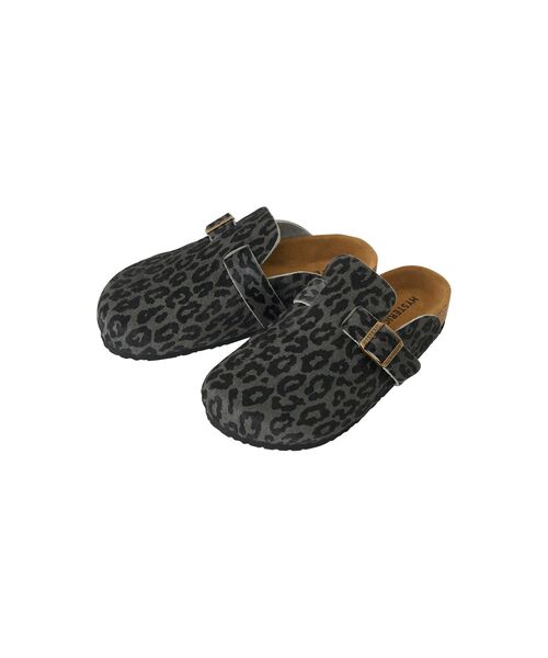 HYSTERIC GLAMOUR(ヒステリックグラマー)の「HG LEOPARD サンダル(サンダル・レディース・チャコールグレー/ベージュ系その他・23cm/24cm/25cm)」の2枚目の写真