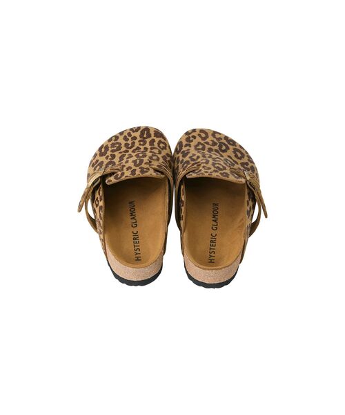 HYSTERIC GLAMOUR(ヒステリックグラマー)の「HG LEOPARD サンダル(サンダル・レディース・チャコールグレー/ベージュ系その他・23cm/24cm/25cm)」の3枚目の写真