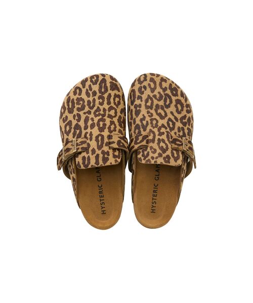 HYSTERIC GLAMOUR(ヒステリックグラマー)の「HG LEOPARD サンダル(サンダル・レディース・チャコールグレー/ベージュ系その他・23cm/24cm/25cm)」の5枚目の写真