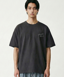 男性マルチアートワークベーシック半袖Tシャツ(BLACK)(HC4ST04)