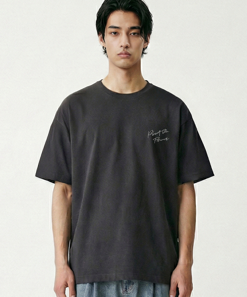 ADHOC(アドホック)の「男性マルチアートワークベーシック半袖Tシャツ(BLACK)(HC4ST04)(Tシャツ/カットソー・メンズ・その他・100)」の1枚目の写真