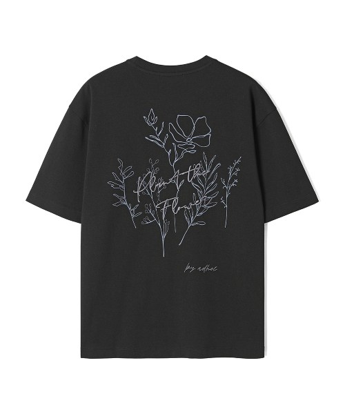 ADHOC(アドホック)の「男性マルチアートワークベーシック半袖Tシャツ(BLACK)(HC4ST04)(Tシャツ/カットソー・メンズ・その他・100)」の2枚目の写真