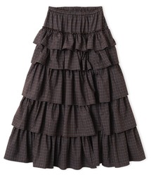 atmos pink Plaid Tiered Skirt / アトモス ピンク ティアード スカート
