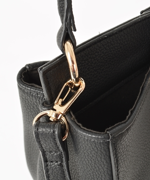 Khaju（カージュ）の「《一部予約》Khaju: 2ポケットバッグ■（ショルダーバッグ・レディース・ホワイト/ブラック/レッド/ベージュ・ONE SIZE）」の18枚目の写真