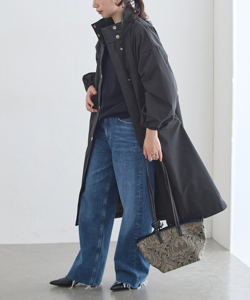 Mackintosh(マッキントッシュ)の「MACKINTOSH/マッキントッシュ WEATHERTEC SKYE S-COL C THINDOWN コート(ダウンジャケット/コート・レディース・ブラック・8/6/4)」の12枚目の写真