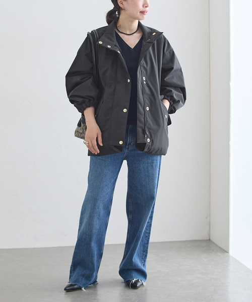 Mackintosh(マッキントッシュ)の「MACKINTOSH/マッキントッシュ WEATHERTEC SKYE S-COL C THINDOWN コート(ダウンジャケット/コート・レディース・ブラック・8/6/4)」の14枚目の写真