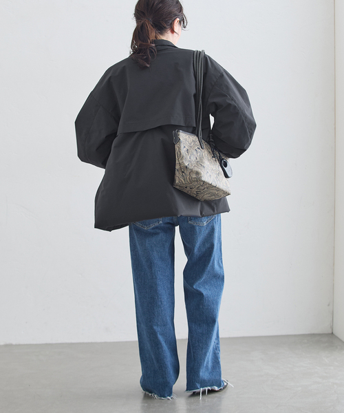 Mackintosh(マッキントッシュ)の「MACKINTOSH/マッキントッシュ WEATHERTEC SKYE S-COL C THINDOWN コート(ダウンジャケット/コート・レディース・ブラック・8/6/4)」の16枚目の写真