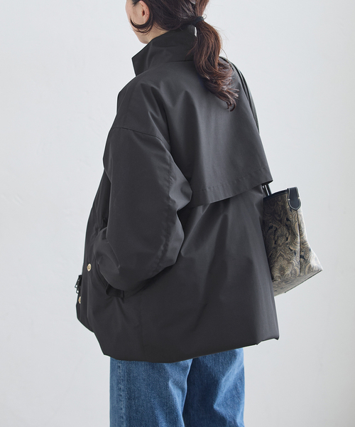 Mackintosh(マッキントッシュ)の「MACKINTOSH/マッキントッシュ WEATHERTEC SKYE S-COL C THINDOWN コート(ダウンジャケット/コート・レディース・ブラック・8/6/4)」の18枚目の写真