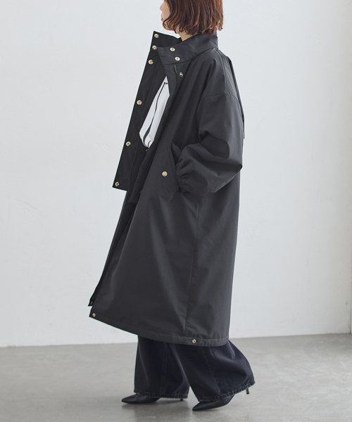 Mackintosh(マッキントッシュ)の「MACKINTOSH/マッキントッシュ WEATHERTEC SKYE S-COL C THINDOWN コート(ダウンジャケット/コート・レディース・ブラック・8/6/4)」の22枚目の写真