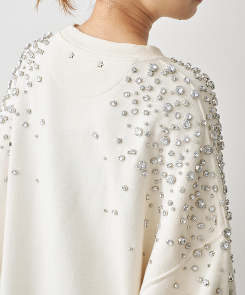 Deuxieme Classe(ドゥーズィエムクラス)の「【GOLDEN GOOSE / ゴールデングース】JOURNEY UNISEX SWEATSHIRT(スウェット・レディース・ホワイト・FREE)」の5枚目の写真