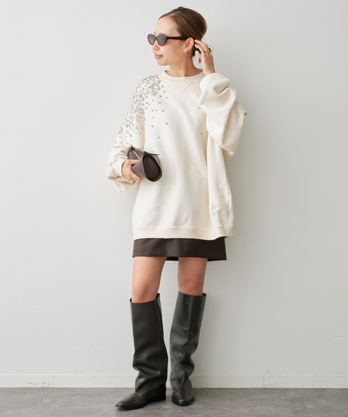 Deuxieme Classe(ドゥーズィエムクラス)の「【GOLDEN GOOSE / ゴールデングース】JOURNEY UNISEX SWEATSHIRT(スウェット・レディース・ホワイト・FREE)」の6枚目の写真