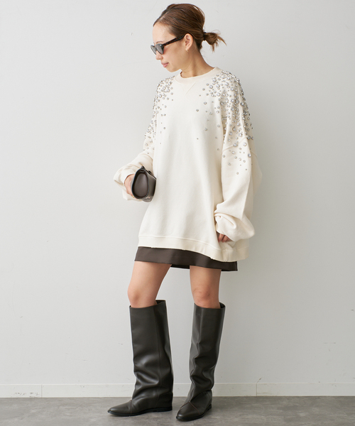 Deuxieme Classe(ドゥーズィエムクラス)の「【GOLDEN GOOSE / ゴールデングース】JOURNEY UNISEX SWEATSHIRT(スウェット・レディース・ホワイト・FREE)」の7枚目の写真