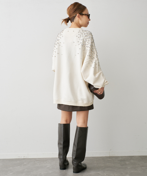 Deuxieme Classe(ドゥーズィエムクラス)の「【GOLDEN GOOSE / ゴールデングース】JOURNEY UNISEX SWEATSHIRT(スウェット・レディース・ホワイト・FREE)」の8枚目の写真