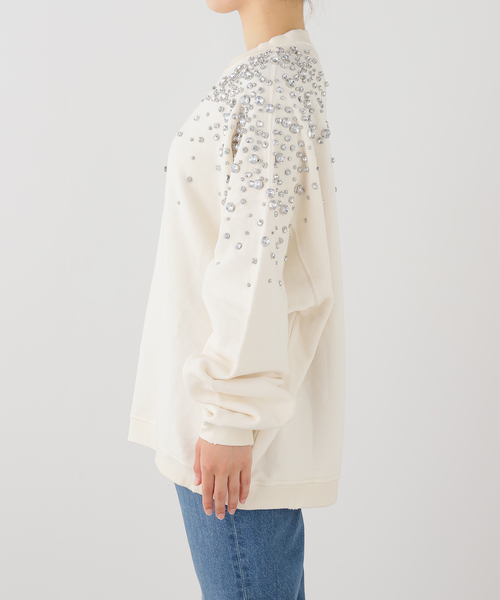 Deuxieme Classe(ドゥーズィエムクラス)の「【GOLDEN GOOSE / ゴールデングース】JOURNEY UNISEX SWEATSHIRT(スウェット・レディース・ホワイト・FREE)」の10枚目の写真