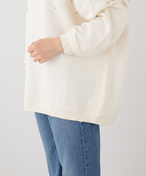 Deuxieme Classe(ドゥーズィエムクラス)の「【GOLDEN GOOSE / ゴールデングース】JOURNEY UNISEX SWEATSHIRT(スウェット・レディース・ホワイト・FREE)」の13枚目の写真