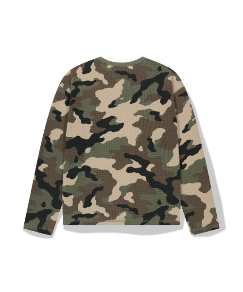 WKNDRS(ウィーキャンドース)の「MUSHROOM LS T-SHIRT (CAMO)(Tシャツ/カットソー・レディース・その他・MEDIUM/LARGE/X-LARGE)」の2枚目の写真