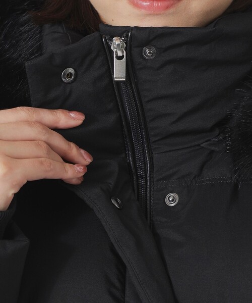 LOVELESS(ラブレス)の「【WEB先行予約】BLACK OF BLACKsミレーヌミドルダウン(ダウンジャケット/コート・レディース・ブラック・36/34)」の12枚目の写真