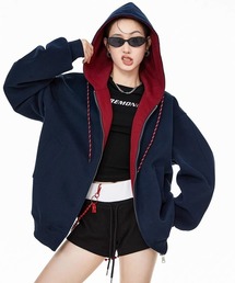 ジップフーディ｜Cross Zip Hoodie V2｜SUPPLIER（パーカー