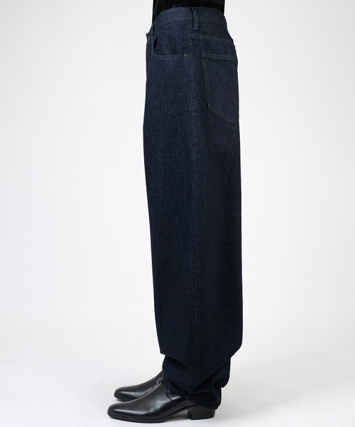 LAD MUSICIAN(ラッドミュージシャン)の「11.5oz DENIM WIDE DRAPE PANTS(デニムパンツ・メンズ・ワンウォッシュ・44/42)」の11枚目の写真