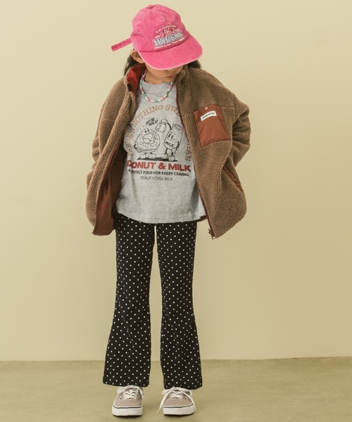 and D. petit main（アンドディープティマイン）の「【親子リンク】【365D.】OFUZAKEワイド長袖Tシャツ（Tシャツ/カットソー・キッズ・オフホワイト/グレイッシュベージュ/サックスブルー/ネイビー/ライトグレー・100cm/90cm/140cm/120cm/110cm/130cm）」の17枚目の写真