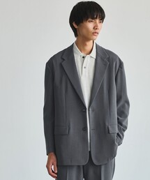 ダブルクロス ルーズ ジャケット -2WAYストレッチ-