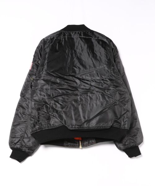 ROTHCO(ロスコ)の「【ROTHCO/ロスコ】Rothco NASA MA-1 Flight Jacket 7328 フライトジャケット ミリタリージャケット ワッペン リバーシブル ユニセックス(MA-1・メンズ・ブラック・X-LARGE/LARGE)」の3枚目の写真