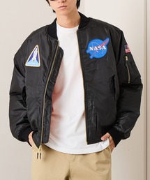 ROTHCO（ロスコ）の「【ROTHCO/ロスコ】Rothco NASA MA-1 Flight Jacket 7328 フライトジャケット ミリタリージャケット ワッペン リバーシブル ユニセックス（MA-1）」