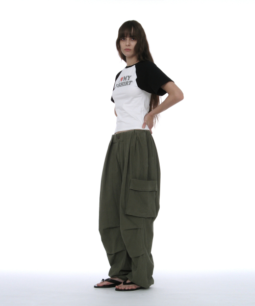 PARTIMENTO WOMEN(パルティメントウィメン)の「バットスリーブ ILTプリンテッドTシャツ_ホワイト(Tシャツ/カットソー・レディース・その他・SMALL/MEDIUM/LARGE)」の8枚目の写真