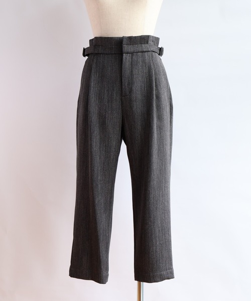 etre relie(エトレリー)の「ツムギートテーパードパンツ(その他パンツ・レディース・チャコールグレー/ベージュ・SMALL/MEDIUM)」の15枚目の写真