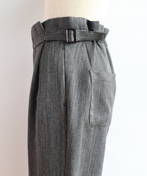 etre relie(エトレリー)の「ツムギートテーパードパンツ(その他パンツ・レディース・チャコールグレー/ベージュ・SMALL/MEDIUM)」の17枚目の写真