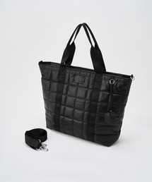 【ADAMPATEK/アダムパテック】 w/r leather quilting BIG tote キルティングトート Big