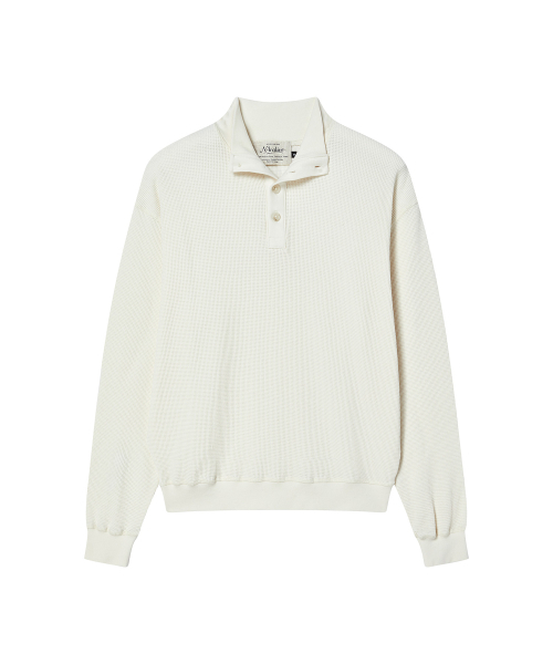 Beyond Closet（-）の「[COLLECTION LINE] ピグメントウォッシュハーフネックTアイボリー（Tシャツ/カットソー・メンズ・その他・MEDIUM/LARGE）」の3枚目の写真