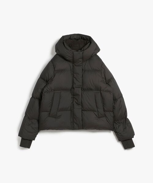 TOMMY HILFIGER(トミーヒルフィガー)の「撥水フーデッドダウンジャケット(ブルゾン・レディース・ブラック・SMALL/MEDIUM)」の5枚目の写真