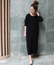 FRAMeWORK | リブアミ ロングワンピース◆(ワンピース)