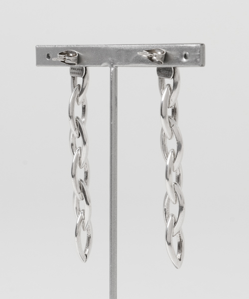 PHILIPPE AUDIBERT（フィリップ オーディベール）の「PHILIPPE AUDIBERT ELTON EARING（ピアス（両耳用）・レディース・シルバー・FREE）」の3枚目の写真