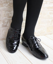 BETTY CLUB | レースアップエナメルマニッシュシューズ 【MADE IN JAPAN】(ドレスシューズ)
