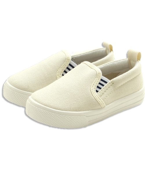 Ampersand（アンパサンド）の「ベビースリッポン（スリッポン・キッズ・グレー/オフホワイト/レッド/ブラック/ネイビー/マスタード・14/13.5/13/14.5/15 ）」の2枚目の写真