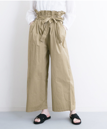 MERLOT | ハイウエストベルトワイドパンツ4972(その他パンツ)
