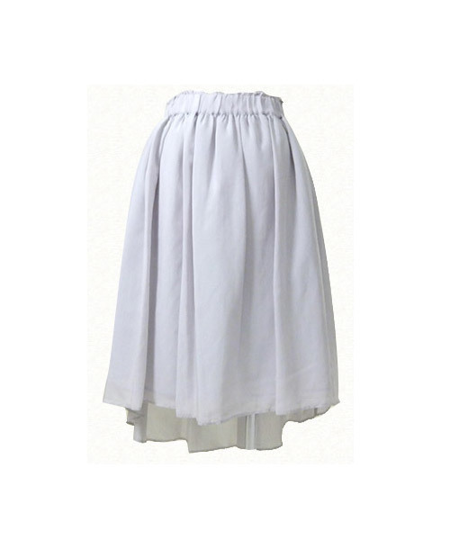 BLUEEAST（ブルーイースト）の「イレギュラーヘム・カラフルスカート（スカート・レディース・ブルー/イエロー/ライトグレー/ピンク・MEDIUM）」の17枚目の写真