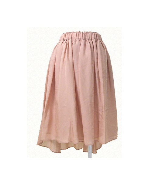 BLUEEAST（ブルーイースト）の「イレギュラーヘム・カラフルスカート（スカート・レディース・ブルー/イエロー/ライトグレー/ピンク・MEDIUM）」の19枚目の写真