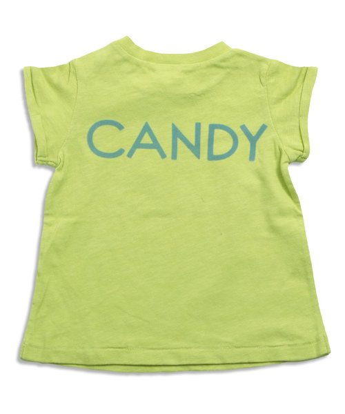 BREEZE（ブリーズ）の「3柄ガールズモチーフTシャツ（Tシャツ/カットソー・キッズ・ライム/チャコール/パープル・140/100/120/110/130/90/80/70）」の13枚目の写真