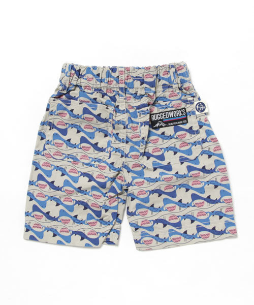 RUGGEDWORKS（ラゲッドワークス）の「サメジャムショーツ（その他パンツ・キッズ・キナリ・100cm/110cm/130cm/80ｃｍ）」の2枚目の写真