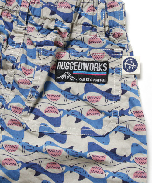 RUGGEDWORKS（ラゲッドワークス）の「サメジャムショーツ（その他パンツ・キッズ・キナリ・100cm/110cm/130cm/80ｃｍ）」の6枚目の写真