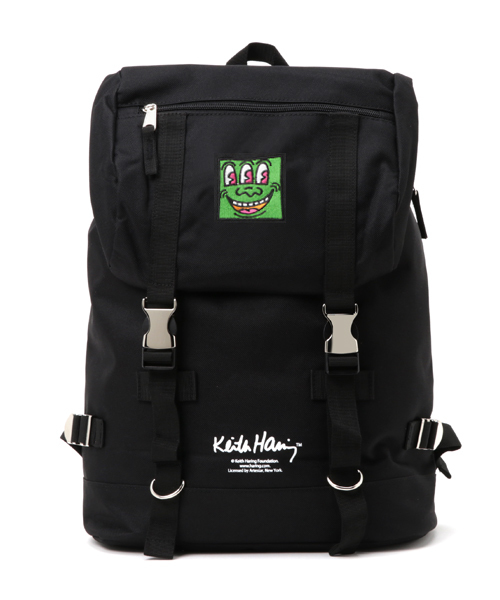 Keith Haring(キース・ヘリング)の「【Keith Haring】キースヘリングフラップバックパック(バックパック/リュック・メンズ・C/B/A・FREE)」の3枚目の写真