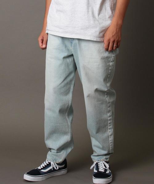 BEAUTY&YOUTH UNITED ARROWS(ビューティーアンドユースユナイテッドアローズ)の「BY フェード バルーン デニムパンツ -MADE IN JAPAN- ◆(デニムパンツ・メンズ・ベージュ/ライトブルー/ターコイズブルー・30inch/32inch/34inch/28inch)」の12枚目の写真