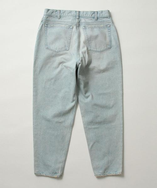 BEAUTY&YOUTH UNITED ARROWS(ビューティーアンドユースユナイテッドアローズ)の「BY フェード バルーン デニムパンツ -MADE IN JAPAN- ◆(デニムパンツ・メンズ・ベージュ/ライトブルー/ターコイズブルー・30inch/32inch/34inch/28inch)」の5枚目の写真
