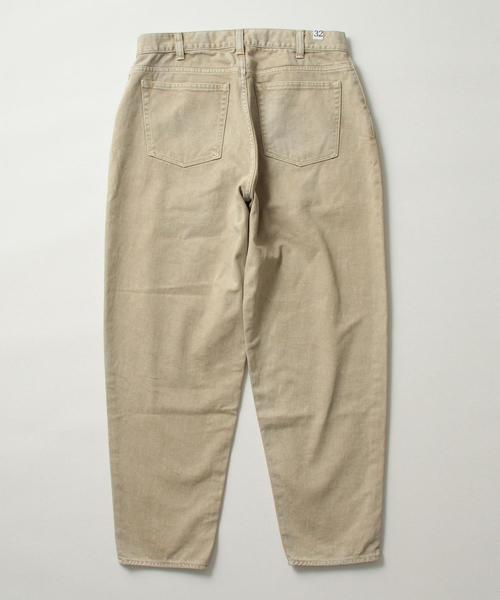 BEAUTY&YOUTH UNITED ARROWS(ビューティーアンドユースユナイテッドアローズ)の「BY フェード バルーン デニムパンツ -MADE IN JAPAN- ◆(デニムパンツ・メンズ・ベージュ/ライトブルー/ターコイズブルー・30inch/32inch/34inch/28inch)」の7枚目の写真