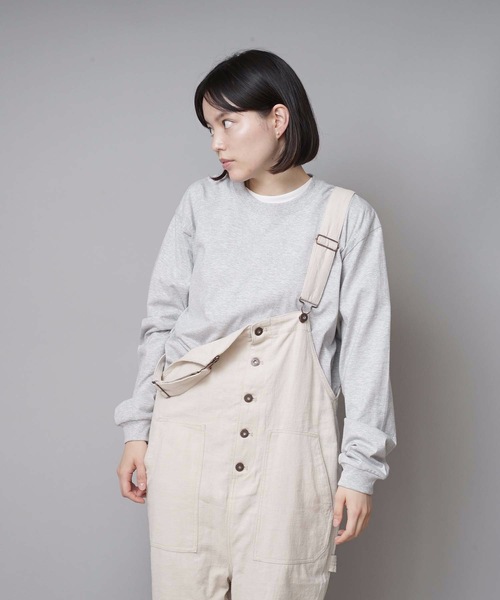 HANES(ヘインズ)の「【HANES/ヘインズ】BEFFY LONGSLEEVE TEE/ビーフィー/ロンT/無地/ユニセックス ヘビーウェイト(Tシャツ/カットソー・メンズ・ホワイト/ネイビー/グレー/ブラック/チャコールグレー・LARGE/X-LARGE/MEDIUM/SMALL/X-SMALL)」の18枚目の写真