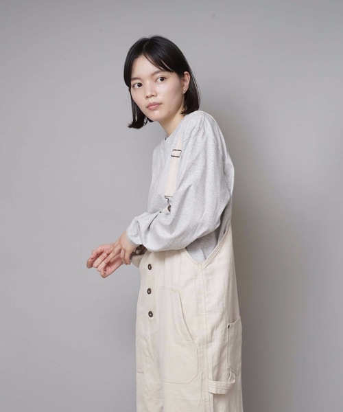 HANES(ヘインズ)の「【HANES/ヘインズ】BEFFY LONGSLEEVE TEE/ビーフィー/ロンT/無地/ユニセックス ヘビーウェイト(Tシャツ/カットソー・メンズ・ホワイト/ネイビー/グレー/ブラック/チャコールグレー・LARGE/X-LARGE/MEDIUM/SMALL/X-SMALL)」の17枚目の写真